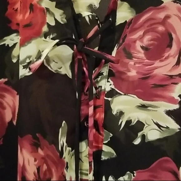 Beautiful Impressions Sheer Long Sleeve Blouse - Picture 3 of 7